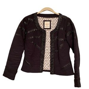 Malvin Women Embellished Quilted Evening Jacket